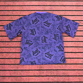 Street T Shirts Washed Old Oversize Hip Hop Skateboard Anime Print Short Sleeve